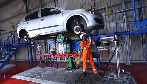 ELV Depollution Rig Familiarisation